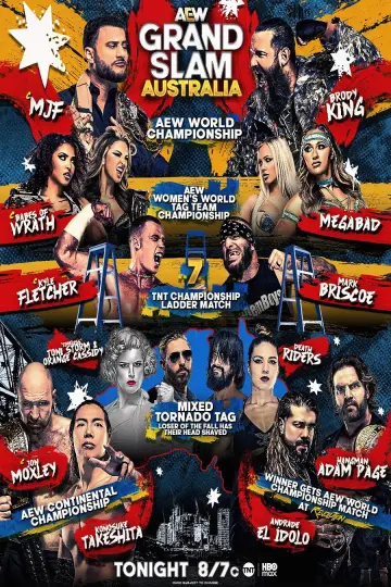 Poster to the movie "AEW Grand Slam Australia 2026" #793110