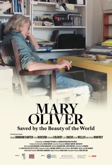 Poster to the movie "Mary Oliver: Saved by the Beauty of the World" #773901