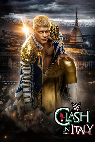 Poster to the movie "WWE Clash in Italy 2026" #820135