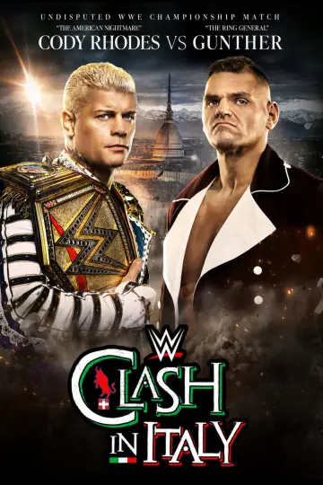 Poster to the movie "WWE Clash in Italy 2026" #820138