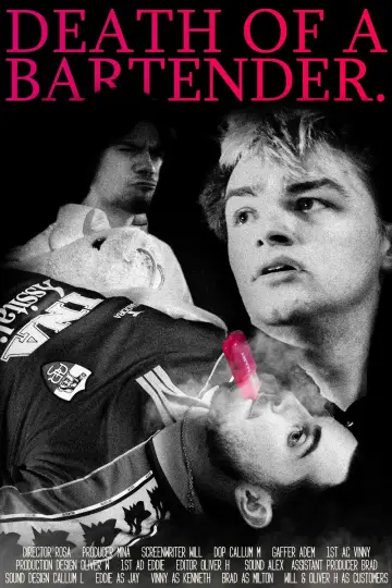 Death of a Bartender Poster
