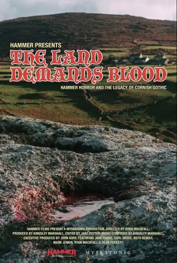 The Land Demands Blood: Hammer Horror and the Legacy of Cornish Gothic Poster