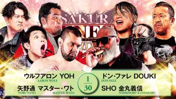 Backdrop to the movie "NJPW Sakura Genesis 2026" #800250