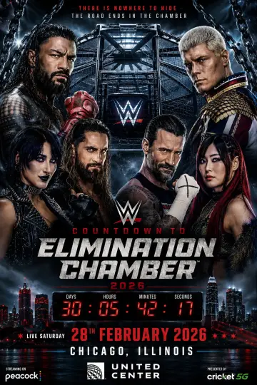 Poster to the movie "Countdown to Elimination Chamber 2026" #845777