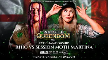 Backdrop to the movie "EVE 146: Wrestle Queendom VIII" #778421