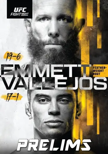 Poster to the movie "UFC Fight Night 269: Emmett vs. Vallejos" #784419