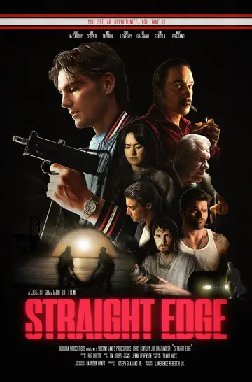 STRAIGHT EDGE Poster