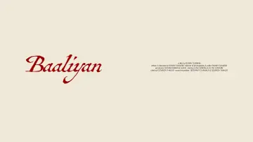 Backdrop to the movie "Baaliyan" #861262
