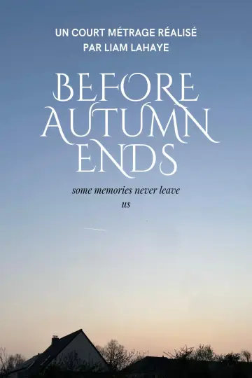Poster to the movie "Before Autumn Ends" #776752