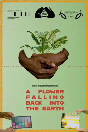A Flower Falling Back Into the Earth Poster