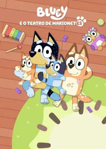 Poster to the movie "Bluey e o Teatro de Marionetes" #777460