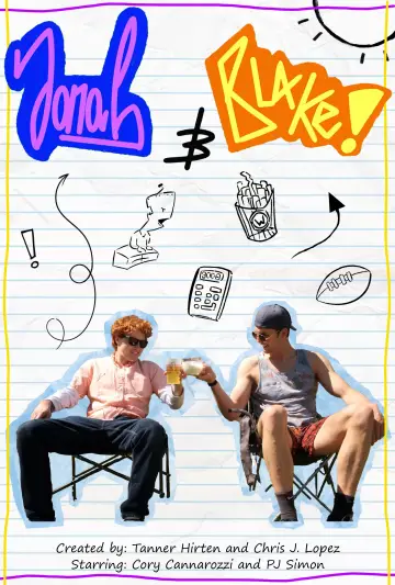 Jonah and Blake in: Dude, We Killed Our Mom! Poster