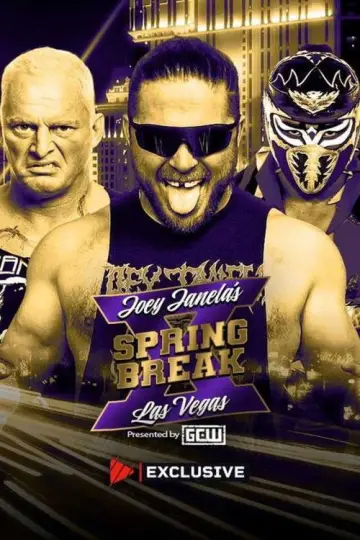 Game Changer Wrestling: Joey Janela’s Spring Break X Poster