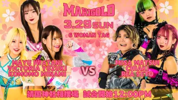 Backdrop to the movie "Yasukuni Shrine Dedication Pro Wrestling ~ Marigold Yamato Shinshu Women