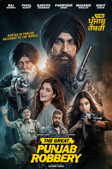 The Great Punjab Robbery Poster
