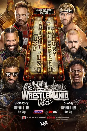 Poster to the movie "WWE WrestleMania 42 - Saturday" #798115