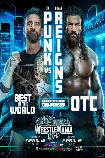 Poster to the movie "WWE WrestleMania 42 - Saturday" #798135