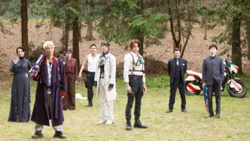 Eiga Kamen Raidā Zettsu Sayonara no Misshon Poster