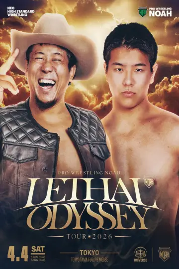 NOAH Lethal Odyssey Tour 2026 Poster