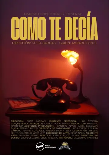 Poster to the movie "Como te decía" #807169