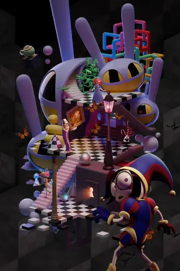 Poster to the movie "The Amazing Digital Circus: The Last Act" #829469