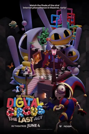 Poster to the movie "The Amazing Digital Circus: The Last Act" #829486