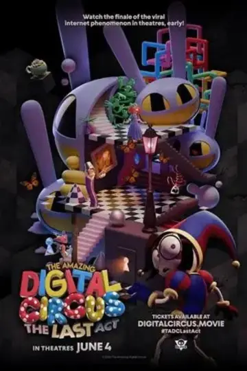 Poster to the movie "The Amazing Digital Circus: The Last Act" #829489