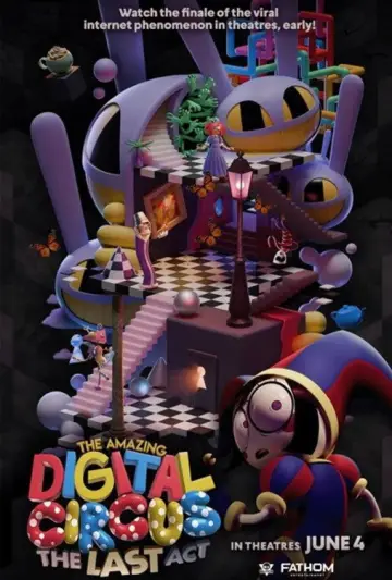 Poster to the movie "The Amazing Digital Circus: The Last Act" #829499