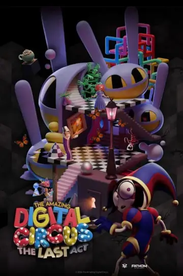 Poster to the movie "The Amazing Digital Circus: The Last Act" #829518