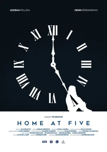Poster to the movie "HOME AT FIVE" #801642