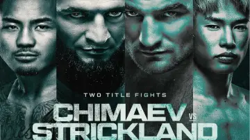 Backdrop to the movie "UFC 328: Chimaev vs Strickland" #832980