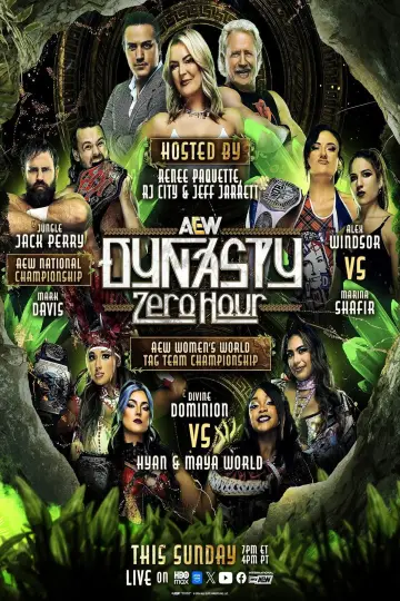 AEW Dynasty 2026: Zero Hour Poster