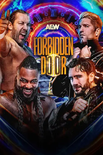 AEW x NJPW x CMLL x Stardom Present Forbidden Door 2026 Poster