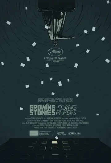 Poster to the movie "Growing Stones, Flying Papers" #919978