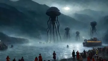 Backdrop to the movie "The War Of The Worlds: The Prophetic Novel" #1201906