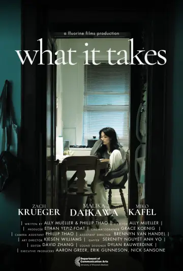 Poster to the movie "What It Takes" #825902
