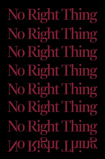Poster to the movie "No Right Thing" #823967