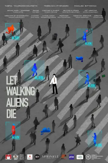 Let Walking Aliens Die Poster