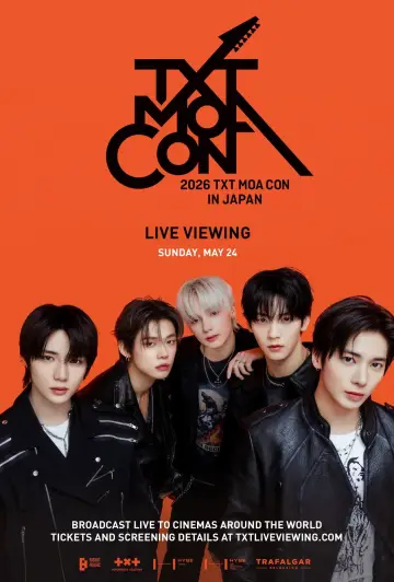 2026 TXT Moa Con in Japan: Live Viewing Poster
