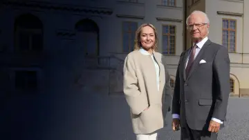 Kungen 80 år - intervju Poster
