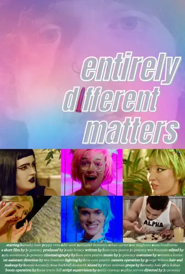 Poster to the movie "entirely different matters" #834310