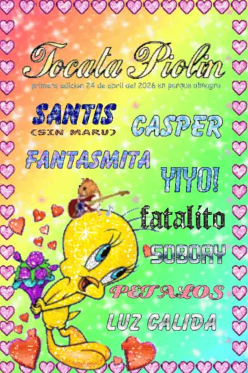 Tocata Piolin Poster