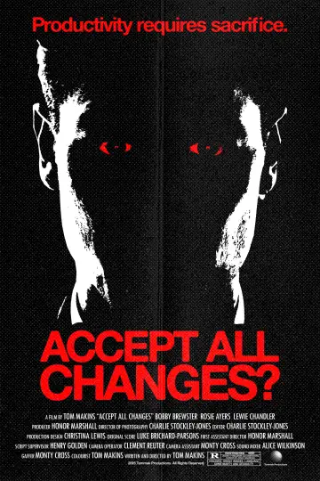 Poster to the movie "Accept All Changes?" #825261
