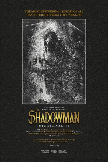 Poster to the movie "The Shadowman