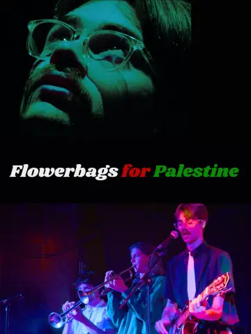 Flowerbags for Palestine Poster