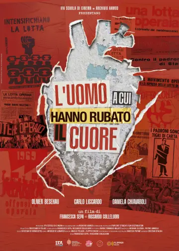 Poster to the movie "L’uomo a cui hanno rubato il cuore" #922901