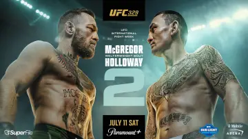 Backdrop to the movie "UFC 329: McGregor vs. Holloway 2" #915608