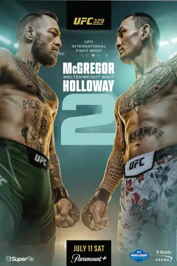 Poster to the movie "UFC 329: McGregor vs. Holloway 2" #931368
