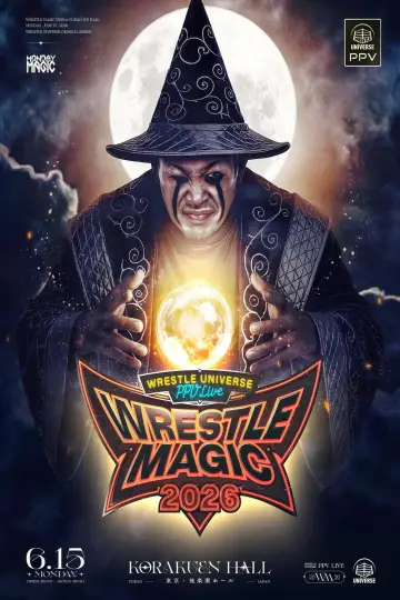 NOAH Wrestle Magic 2026 Poster
