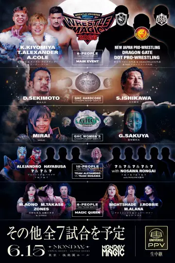 Poster to the movie "NOAH Wrestle Magic 2026" #945054